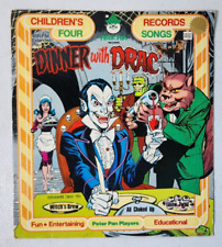 Vintage Peter Pan Records Dinner With Drac COVER ONLY picture