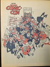 Multiple San Diego Comic Con Program Books for 1974, 1976 & 1990. No autographs. picture