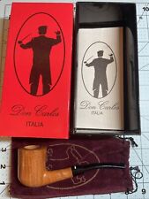 Don Carlos One Note Fatta A Mano Italy Unsmoked New Pipe Full Set picture