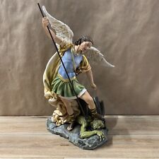 Joseph’s 12” Saint St Michael Archangel Figurine Religious Statue Holy Angel picture