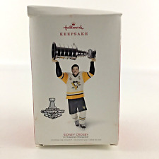 Hallmark Keepsake Ornament Hockey NHL Sidney Crosby Pittsburgh Penguins New 2018 picture