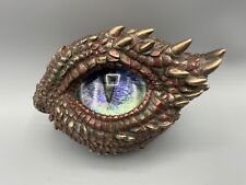 Veronese Designs Dragon Eye Trinket Stash Box Antique Bronze Finish picture