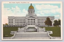 Postcard New State Capitol Frankfort Kentucky 1928 picture
