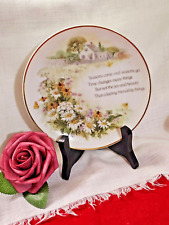 Vtg. 1978 Lasting Memories FRIENDSHIP Genuine Porcelain Decorative Plate Japan  picture