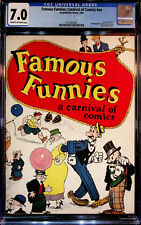 Famous Funnies: Carnival of Comics #nn CGC 7.0 2nd Comic Book of All Time (Rare) picture