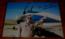 James Less NASA test pilot signed autographed photo X-59 Quesst picture