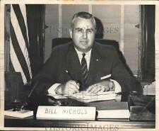 1968 Press Photo Representative Bill Nichols in his Washington Office picture