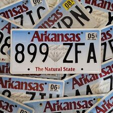 ARKANSAS License Plate 🔥FREE SHIPPING🔥 ~ 1 w/RANDOM  LETTERS & NUMBERS  picture