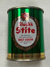 Glueks Stite malt Liquor 8oz Flat Top Beer Can Vintage - SR310 picture