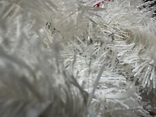 36ft Standard Tinsel White Shiny Garland NEW Tree Deco Christmas picture