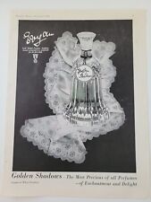 1951 Evyan Golden Shadows perfume bottles vintage ad picture