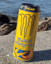 RARE BLACK MONSTER ENERGY DRINK VR46 THE DOCTOR VALENTINO ROSSI (1X) FULL CAN picture