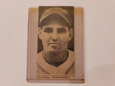 Chico Hernández 1942 Cubs Baseball Player Panel RARE Rookie picture