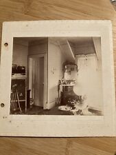 Antique 1901 Double Sided Mounted Photo Hayward, Wisconsin picture