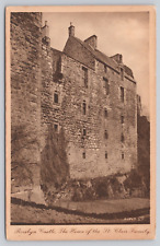 Vintage Postcard Rosslyn Castle, The Home of the St. Clair Family - Scotland picture