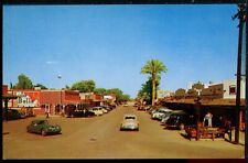 1960's Scottsdale Arizona Main St. Lulu Belle Restaurant Stores Vintage Postcard picture