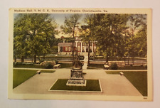 Madison Hall/Y.M.C.A.  ~ Charlottesville, Va. ~ Post Card/Posted - G.W. 1C Stamp picture