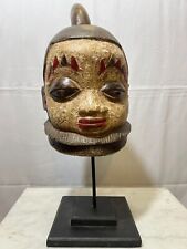 African Yoruba Helmet Mask Shango/Ebeji Ceremony Mask African Art 12