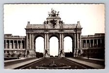RPPC-Brussels Belgium, Fifty Years Jubiles Memorial, Antique, Vintage Postcard picture
