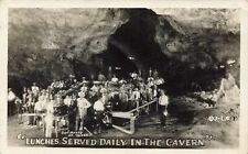 Postcard RPPC Lunches Served Daily Governor Moody Carlsbad Caverns 1929 picture