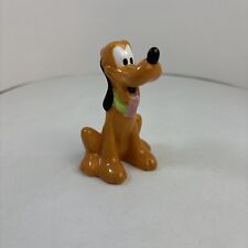 Vintage  Disney Pluto Ceramic Figurine Figure 3.75” High Dog picture