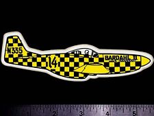 BARDAHL E.D. Weiner Airplane - Original Vintage 1960's Racing Decal/Sticker  picture