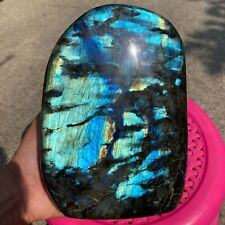 6.86LB Natural Large Gorgeous Labradorite Quartz Crystal Stone Specimen Healing picture