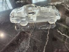 HOFBAUER 1963 CORVETTE STINGRAY Split Window 24% CRYSTAL Glass Car Paperweight picture