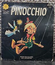 VINTAGE PETER PAN RECORDS PINOCCHIO 45 RPM picture