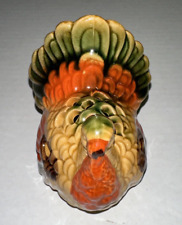 Gerson International Hollow Resin Thanksgiving Turkey Figurine Model #2541540 picture