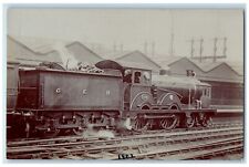 1902 Locomotive Train GER #1872 England Great Britain RPPC Photo Postcard picture