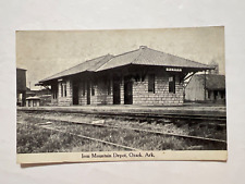 VTG Postcard Iron Mountain Depot Ozark Arkansas picture