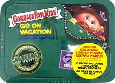 2021 TOPPS GARBAGE PAIL KIDS GO ON VACATION GREEN TIN picture