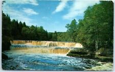 Postcard - Lower Falls - Tahquamenon River in Michigan's Upper Peninsula picture