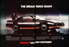 1983 Pontiac TransAm Original 2-page Advertisement Print Art Car Ad J662A picture