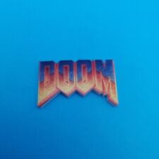 DOOM logo pin badge -Long-running game series now owned by XBOX/Microsoft picture