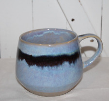 Boston Warehouse Trading Corp MUG Glazed Art Pottery Large 24oz Cup. picture