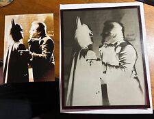 1989 BATMAN & JOKER  Michael Keaton Jack Nickolson Negative Transparency Photo picture