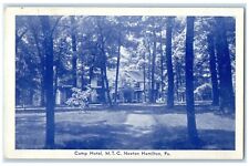 1961 Exterior Camp Hotel M T C Newton Hamilton Pennsylvania PA Antique Postcard picture
