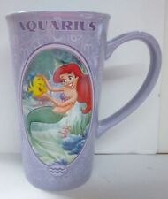 Disney Astrology Tall Mug ceramic purple Little Mermaid Aquarius picture