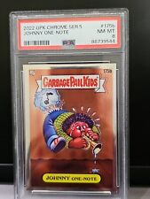 2022 GPK CHROME SER.5 JOHNNY ONE-NOTE #175b PSA 8 picture