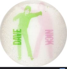 Dave and Nick Holographic Button Badge Pinback Pin 2