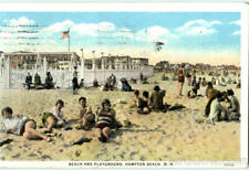 1931 Hampton Beach,NH Beach And Playground Rockingham County New Hampshire picture