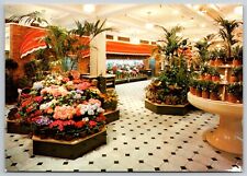 Harrods London Interior - British Luxury Store - Floral Hall (6 X 4 in) Postcard picture