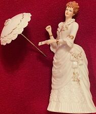 Lenox Figurine Ivory Picnic in the Park Classic Lady 9.5 Inch Porcelain Glossy picture