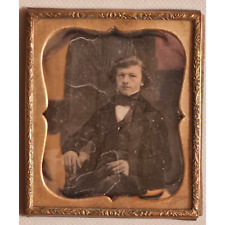 1/6th Plate Daguerreotype Of A Young Man picture