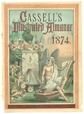1874 CASSELL'S ILLUSTRATED ALMANAC, New York: American News Co., Print Ad SV4. picture