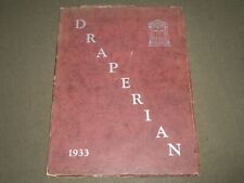 1933 DRAPERIAN DRAPER HIGH SCHOOL YEARBOOK - SCHENECTADY NEW YORK - J 2334 picture
