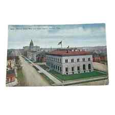 Postcard United States Mint and State Capitol Denver Colorado c1921 B181 picture