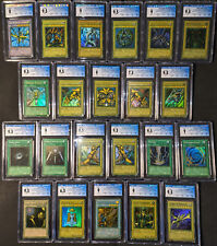 Yugioh Legend of Blue-Eyes White Dragon LOB Holo Set FADED/WAVY HOLY GRAIL picture